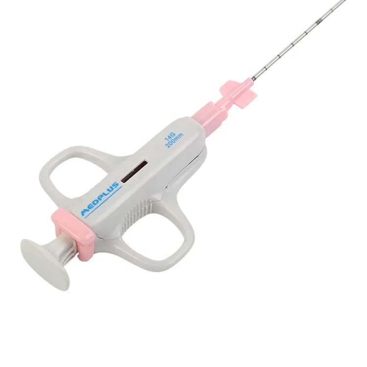 High-quality echo-enhancing sharp needle sure cut 18mm pleural biopsy needle