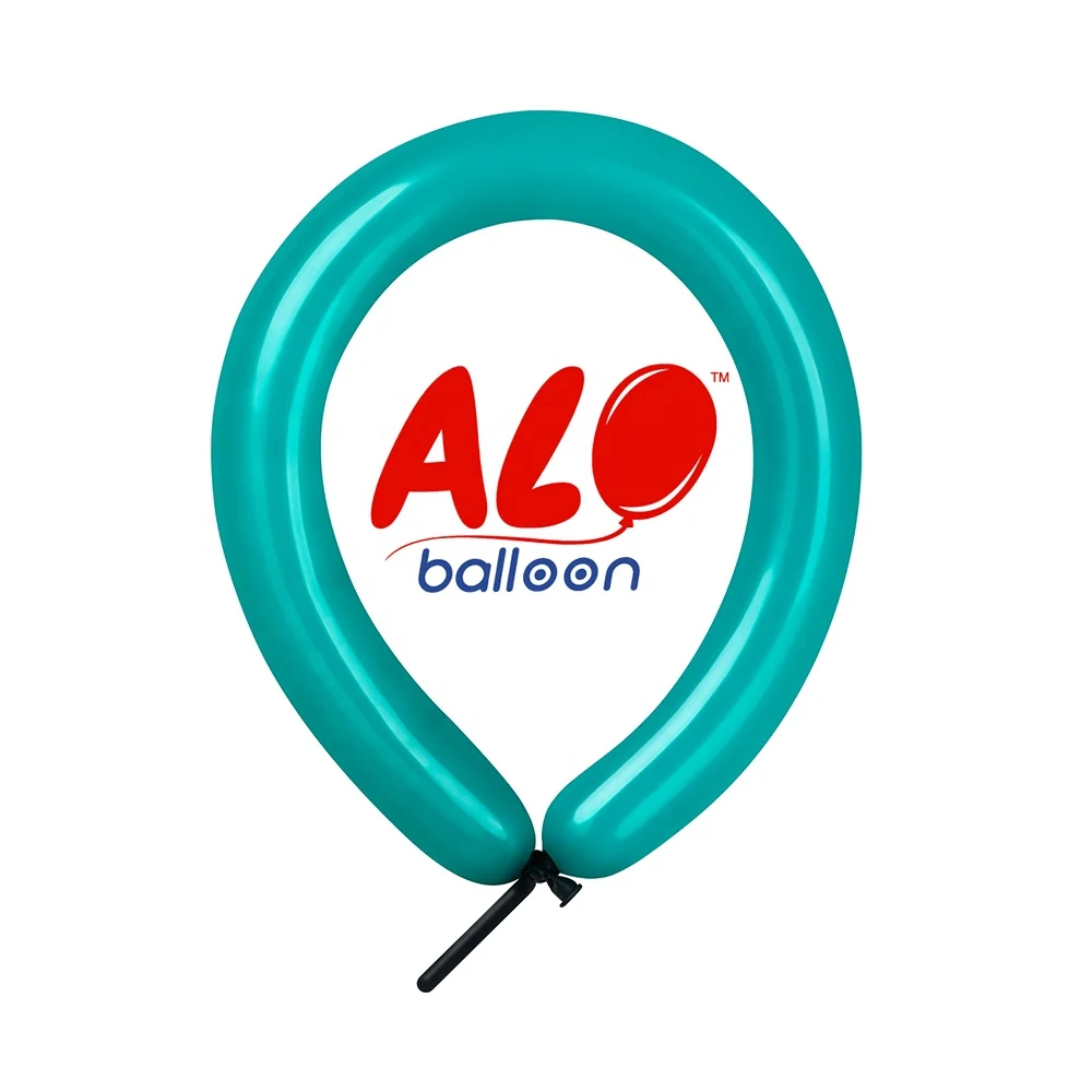 High Quality Twisting Animal Latex Chrome Pastel Macaron Plain Decoration Modelling 360 260 160 Magic Long Shape Balloons