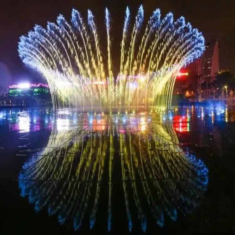 Easy Installation Dry Deck Floor Fountain Dancing Water Fountain for Square Decoration