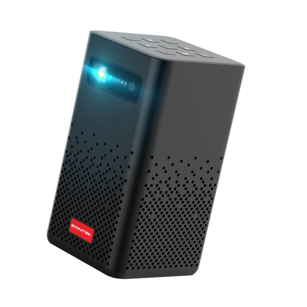 Byintek P20 Smart Android Pico Projector DLP LED WIFI Mini Small Hologram, Portable Pocket Mobile lAsEr Movie Wireless Projector