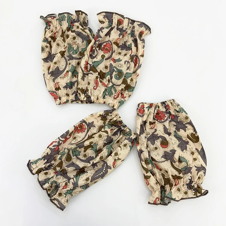 Gift baby cartoon protective arm covers oversleeve kids antifouling oversleeve