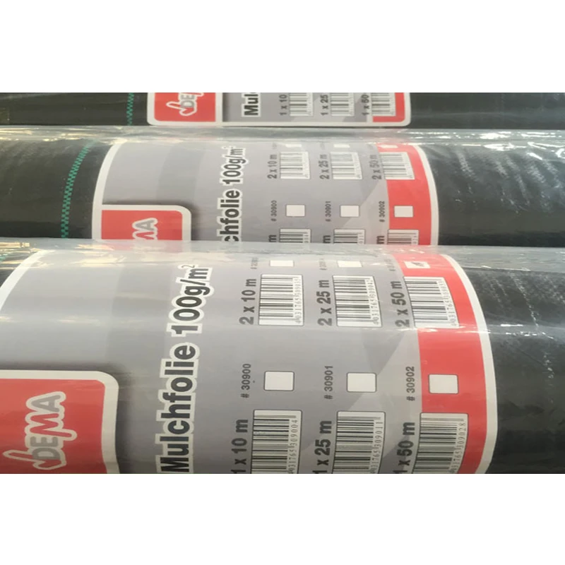 agricultural black plastic UV3% weed control mat supplier