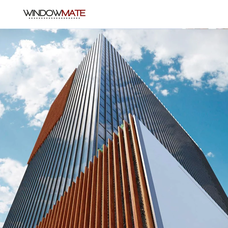 Aerofoil Sun Louvers Aluminum Aerofoil Louver Shutters Profile