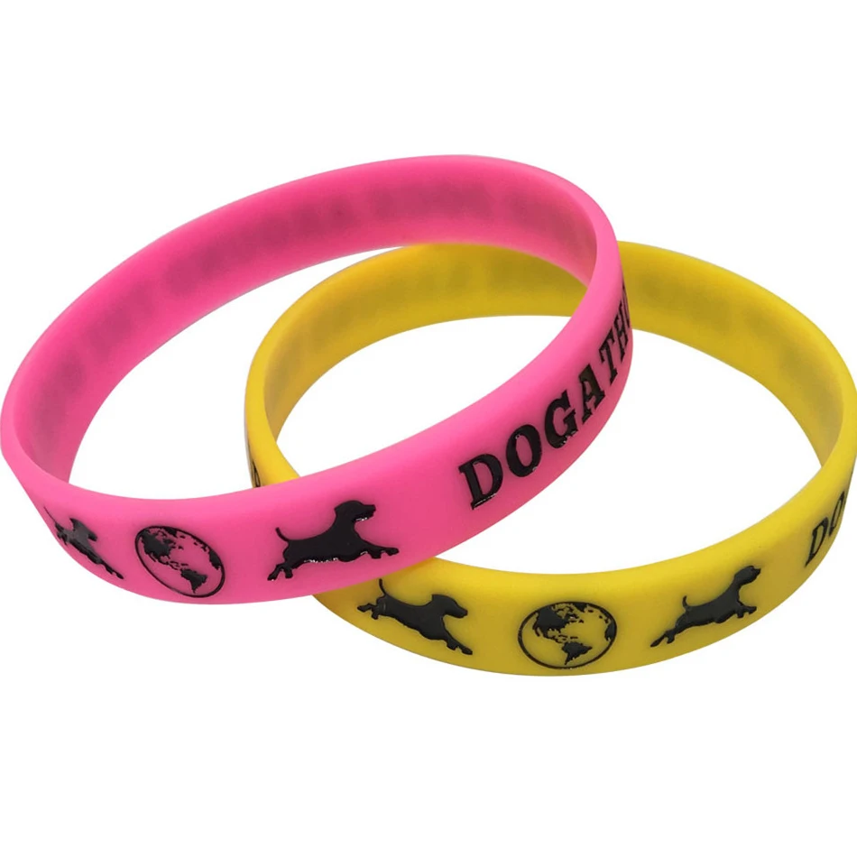 Customized Logo Promotion Silicone Bracelet, Silicone Promotion Wristband