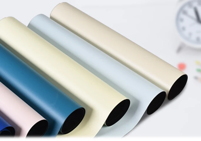 Self adhesive Iron back magnetic soft flexible chalkboard wet erase wallpaper for learning and teaching