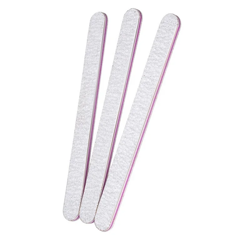 Sialia Small Professional Custom Double Side Disposable Nail File 100/180 Sandpaper Nail File