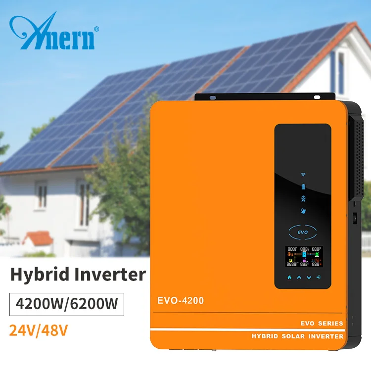 Anern 4.2kw 5kw 6.2kw mppt inverters & converters for solar panels