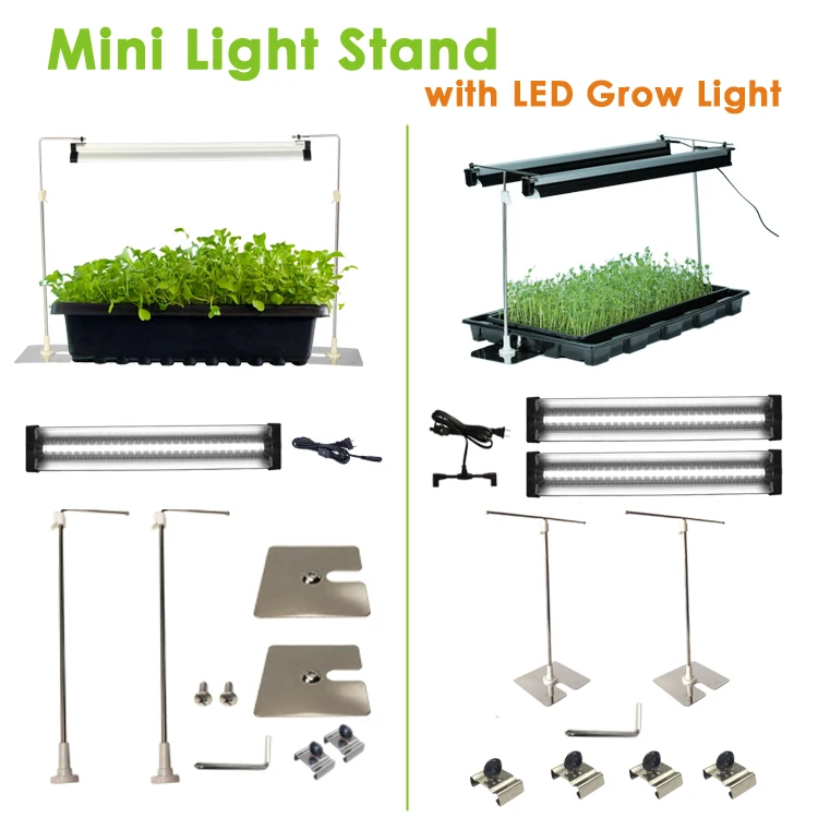 full spectrum led t5 plant vertical aquarium hydroponic standing grow light for nursery plants flower stand high umol