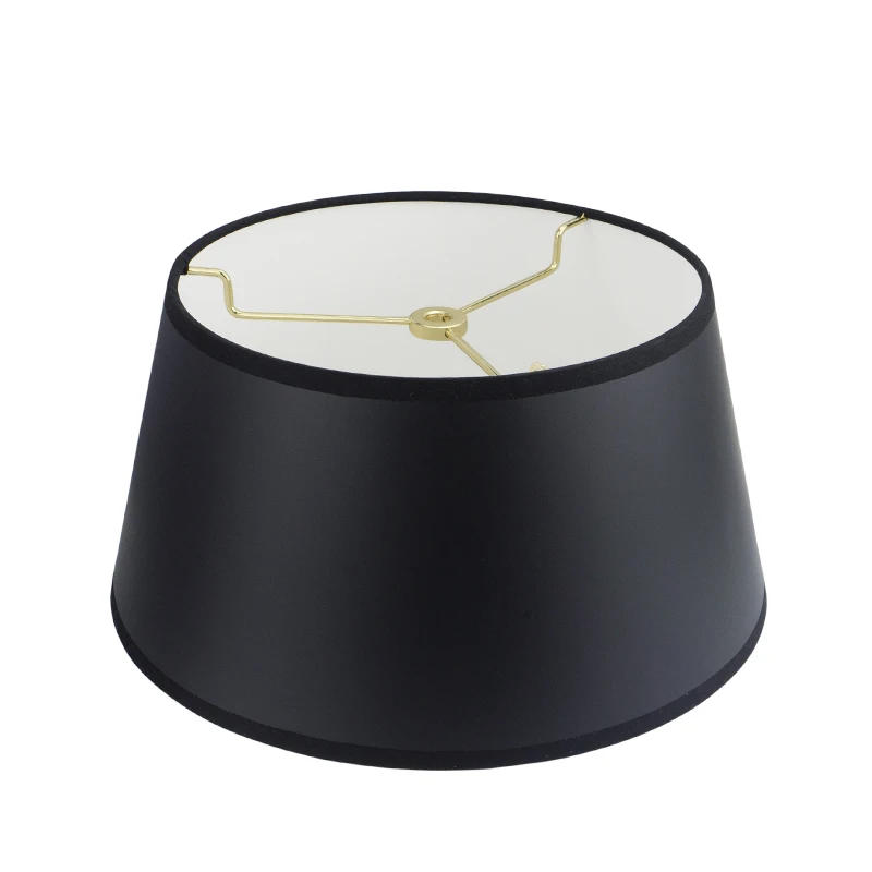 New design hot sell  black color lampshade for table lamp