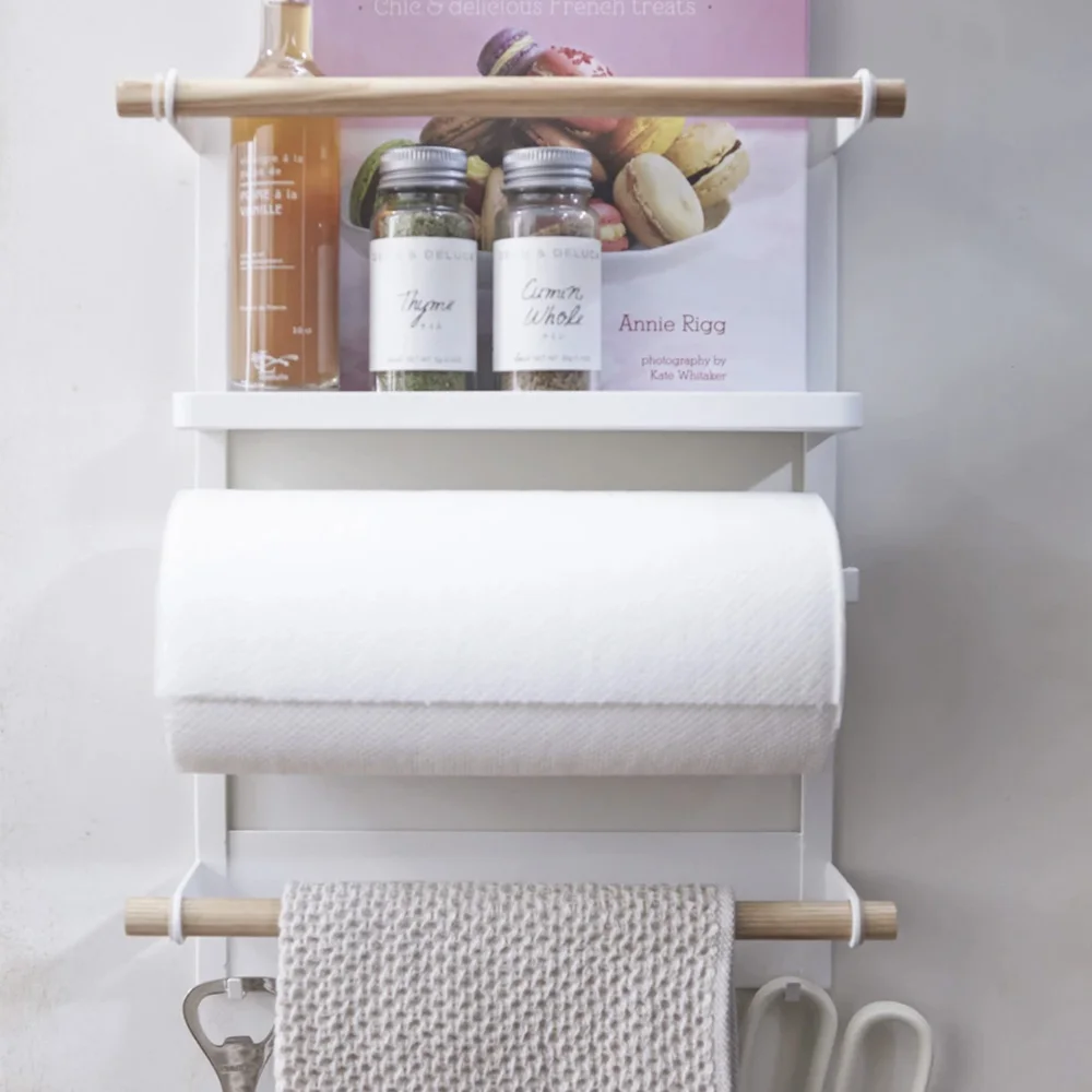 Safe And Strong Modern Design Perfectfor Any Home Kitchen Storage Shelf Paper Towel Holder Storage rack