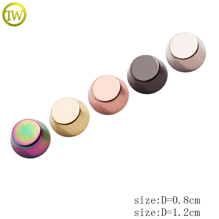 Wholesale metal rivets crafts buckles rivets of metal handbag sewing belt shoes watchband