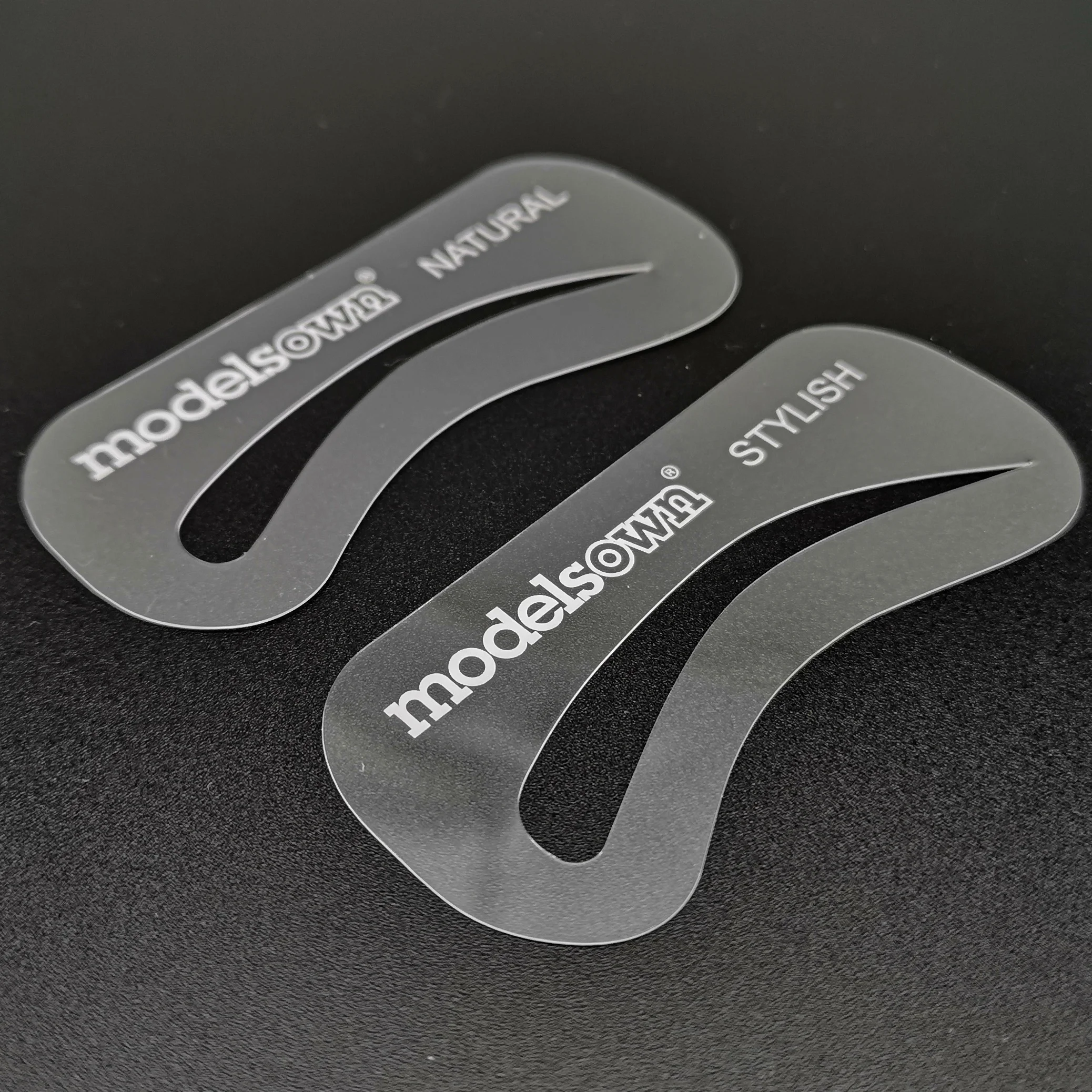 
Custom made eyebrow Stencils Shaping Grooming Eye Brow Makeup Model Template Reusable Design Eyebrows Tool 