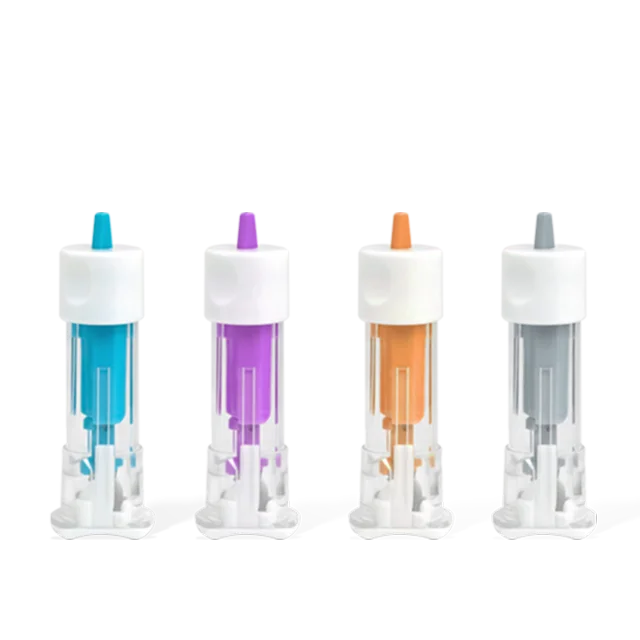 Hot Sales  21g 23g 28g 30g Medical Disposable Pressure Activated Safety Blood Lancet