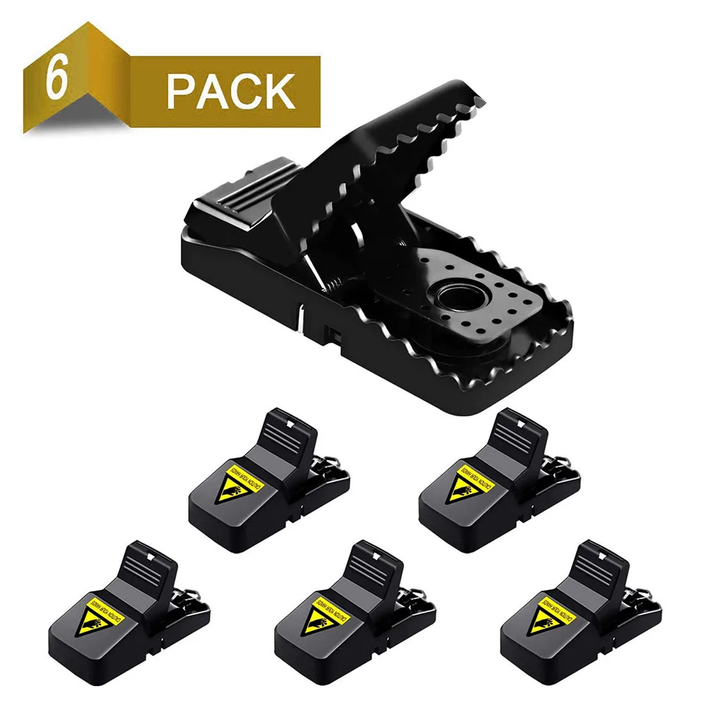 Pet Safe Mouse Rodent Trap for Quick and Effective Mouse Control Serration Plastic Rat Clip rapping Tool Mouse Trap Reusable