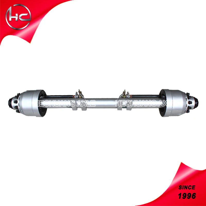 High quality brake trailer axles drum brake axle semi trailer tandem axle