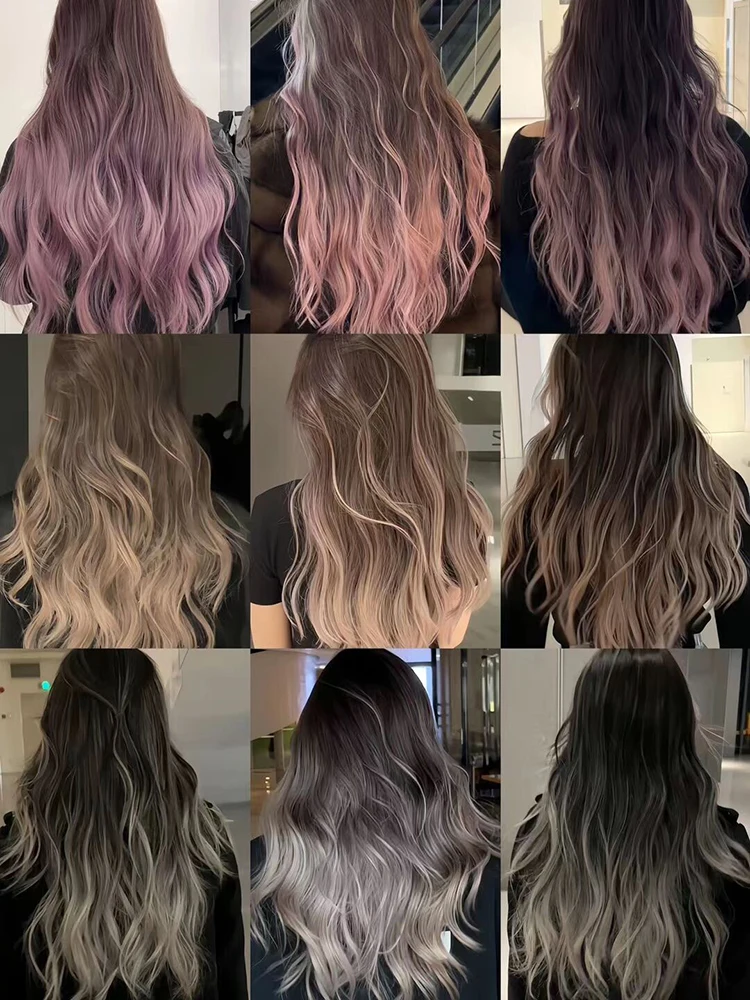 Manufacturers OEM Private label Professional Dye Colour Permanent Organic Hair Color Cream with Popular Balayage Colors