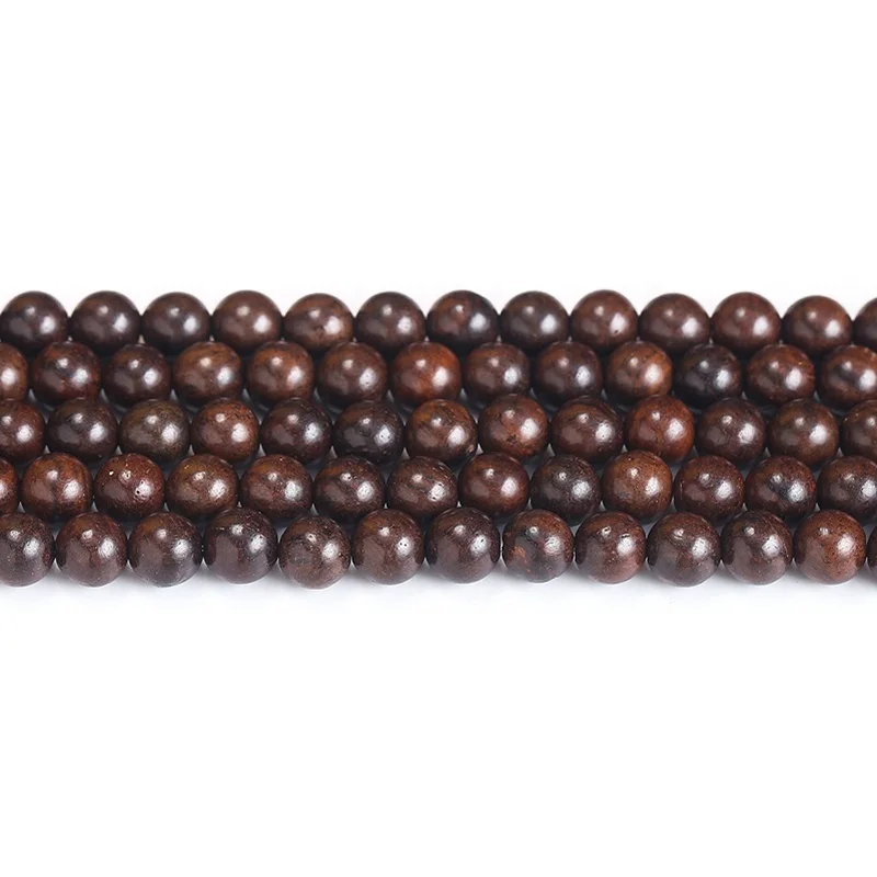 Wholesale 4/6/8/10/12mm round natural Sandalwood beads loose Rosewood beads for DIY jewelry bracelets mala necklaces making