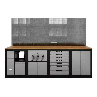 Heavy duty work bench tool cabinet workshop