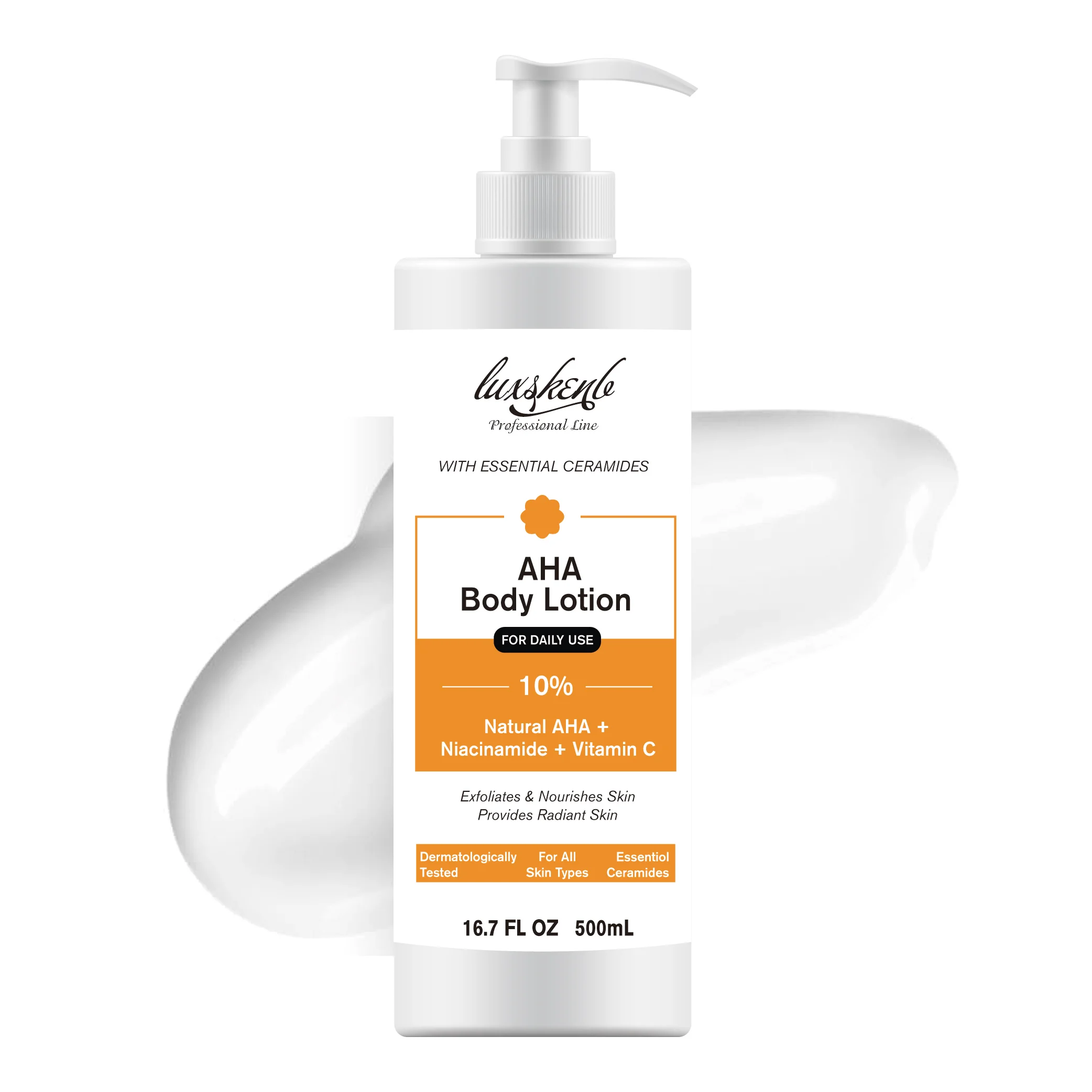 Wholesale Natural AHA Nicotinamide Best Whitening Body Lotions Vegan Body Care Bleaching Lotion for Whole Body Black Skin