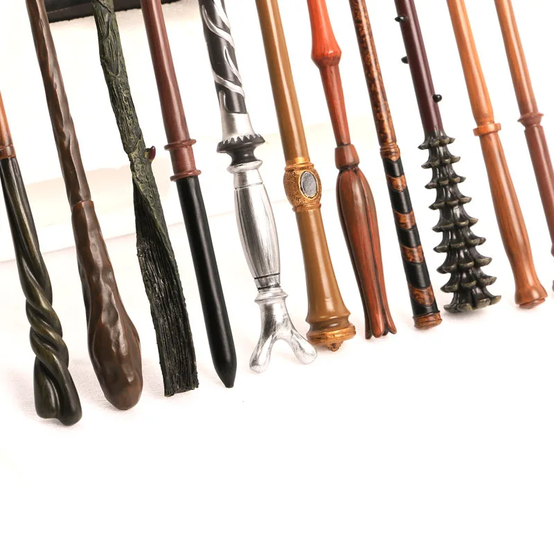 Wholesale Harry Magic Wands Charm Mystery Cosplay Halloween Props Resin Metal Core Magic Wand