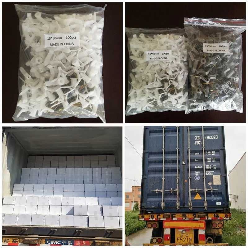 Nylon plastic aircraft expansion tube / expansion plug / gypsum board bulge