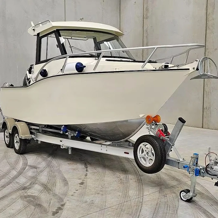 Морской король 6 25 м/21 фут роскошная глубоководная Спортивная оффшорная каюта высокоскоростные алюминиевые лодки рыбацкая яхта лодка с CE