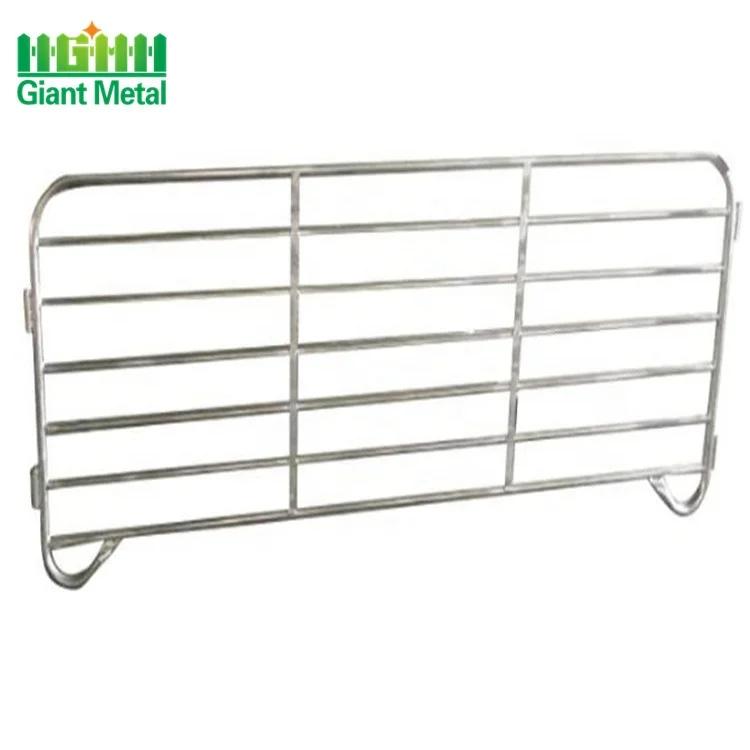 Portable Sheep and Goat Farm Gate with Iron Frame Hot Dip Finish Square Holes Waterproof for Yard Security Factory Use