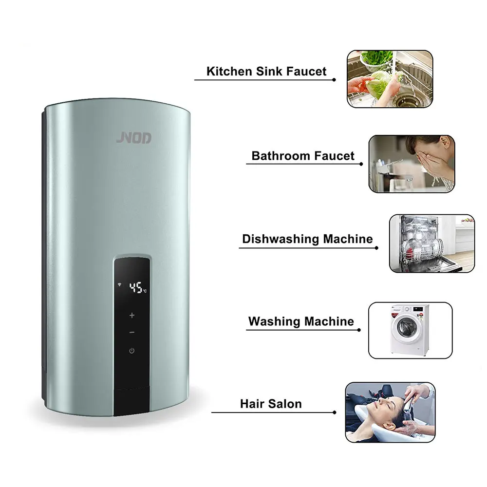 JNOD Central Hot Water Supply 3 Phase Electric Instantaneous Smart Water Heaters