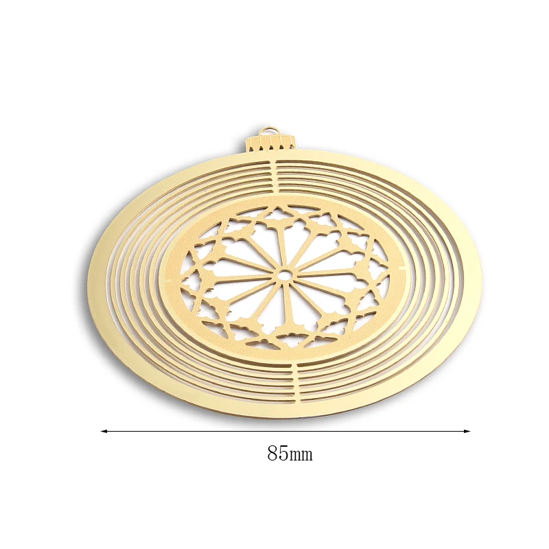 Рекламные закладки в китайском стиле, пустые металлические эмалированные закладки