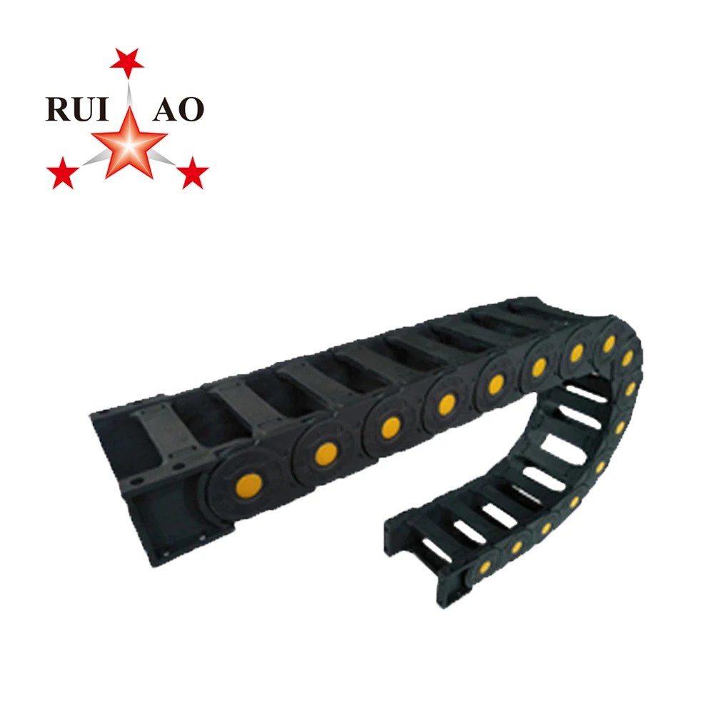 Flex chain link energy chain 25x57mm cable carrier towline for CNC