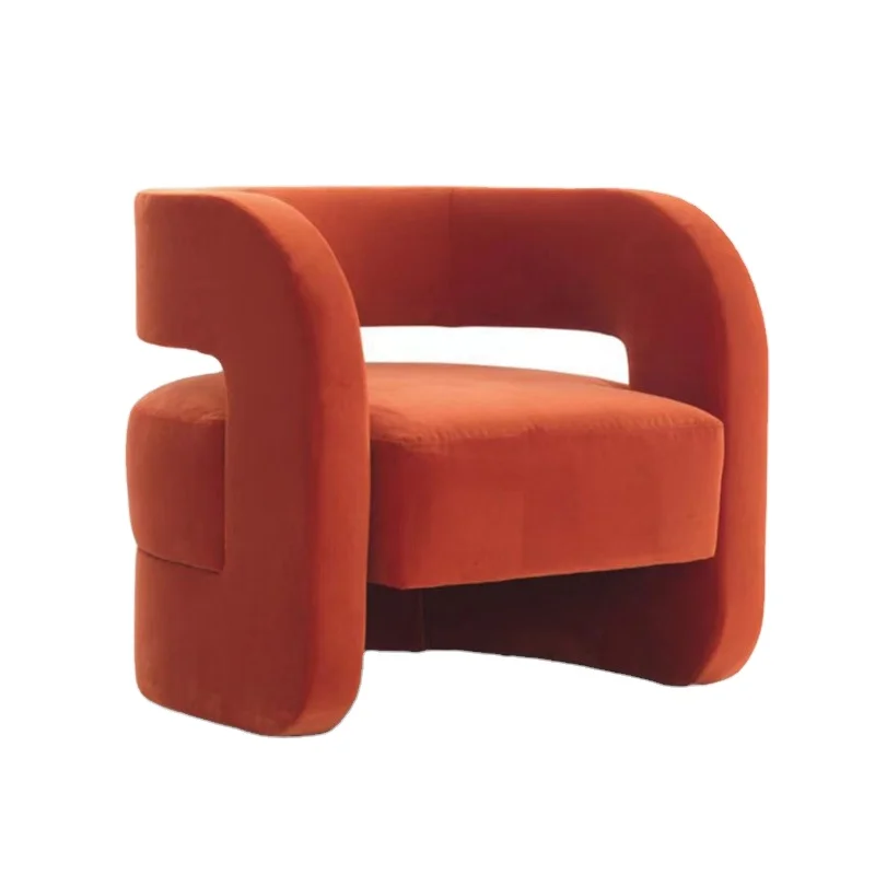 Light Luxury Leisure Single Sofa Chair for Home Modern balcony and Living Room Internet Celebrity Favorite Lazy Sofa