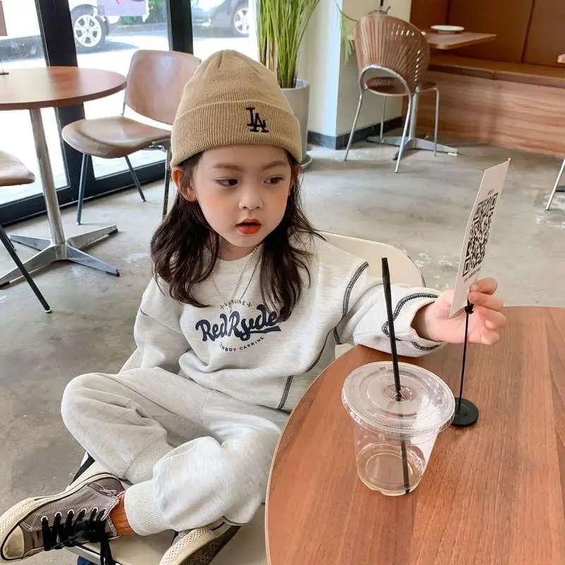 Custom Logo New cotton boys clothing sets 12-13 years old boy suit kids wholesale