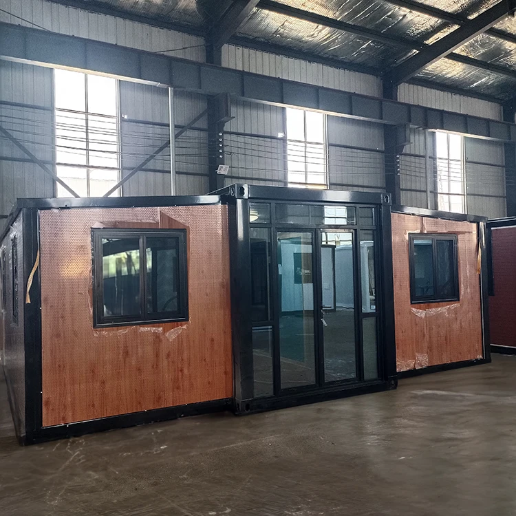 New Zealand Guest House Mobile Office Container 2 Bedrooms 40ft Expandable Luxury Prefabricated on Wheels