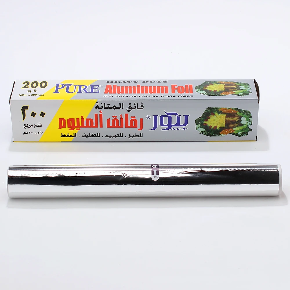 8011 O Hot sealing  10 Micron   Aluminium Foil Paper Household Aluminium Foil 2Kg