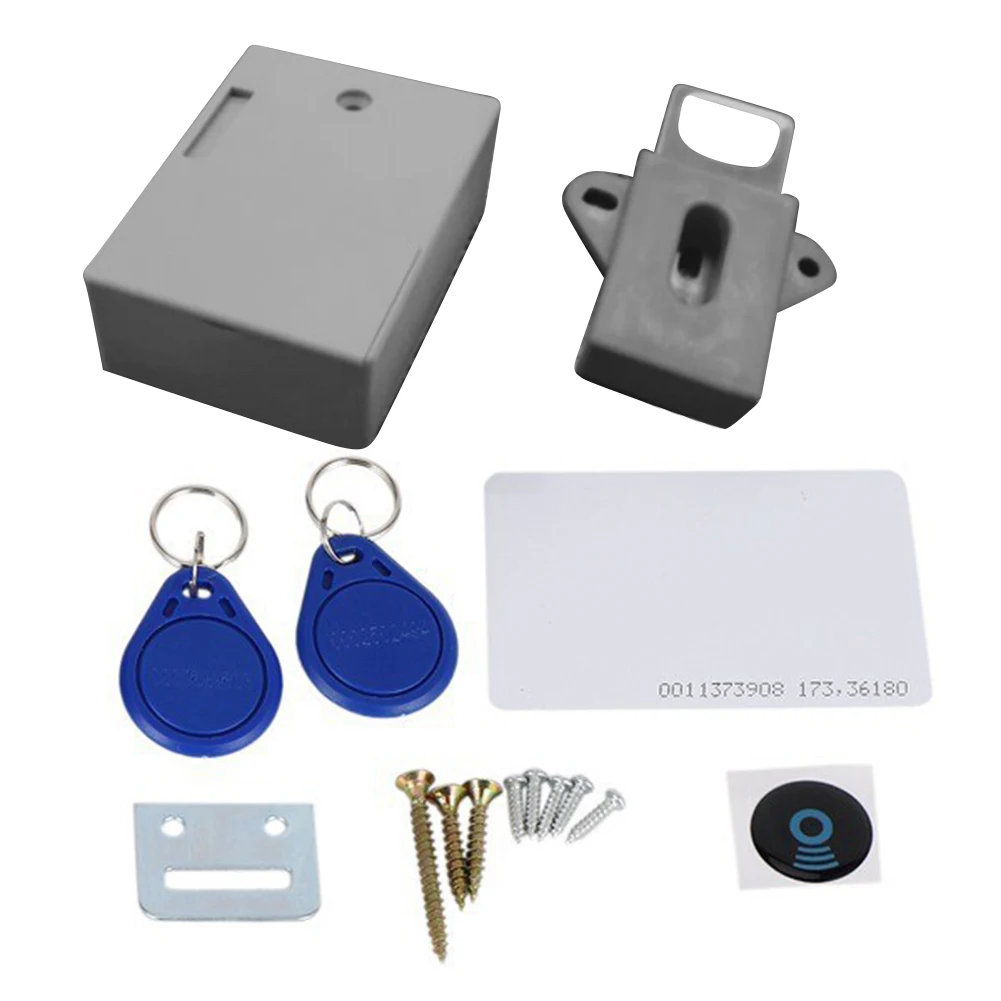 Невидимый RFID-замок с датчиком для смарт-карт электронный замок шкафа ящика гардероба обувного двери