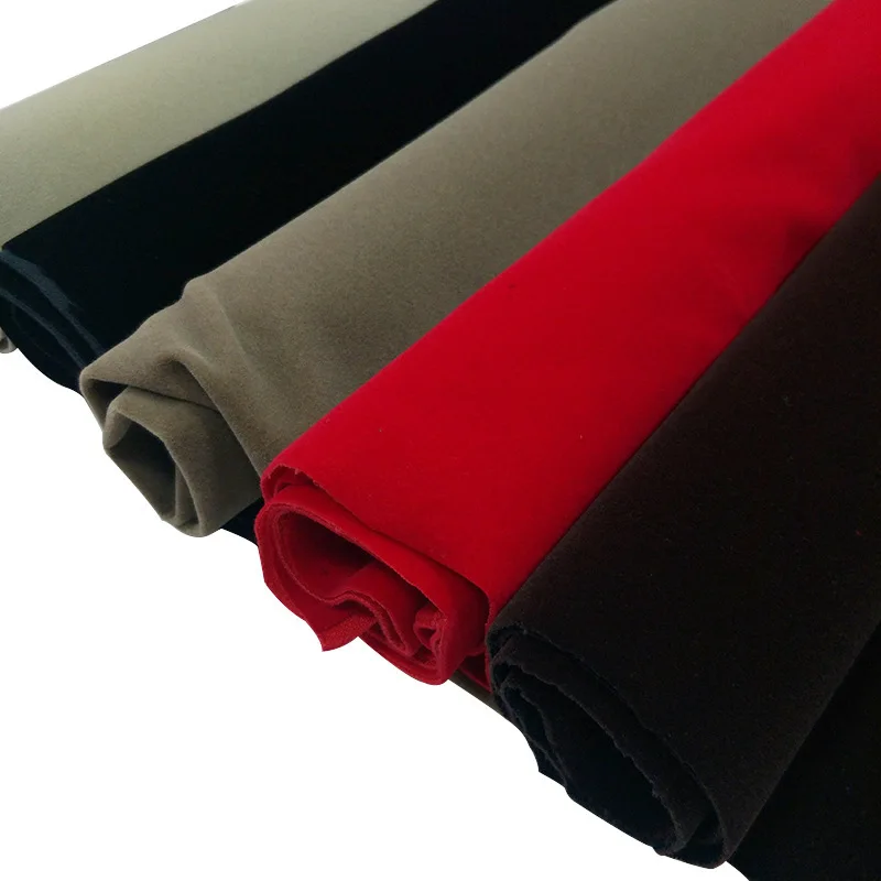 Manufacturer provides knitted plush nylon flocking fabric