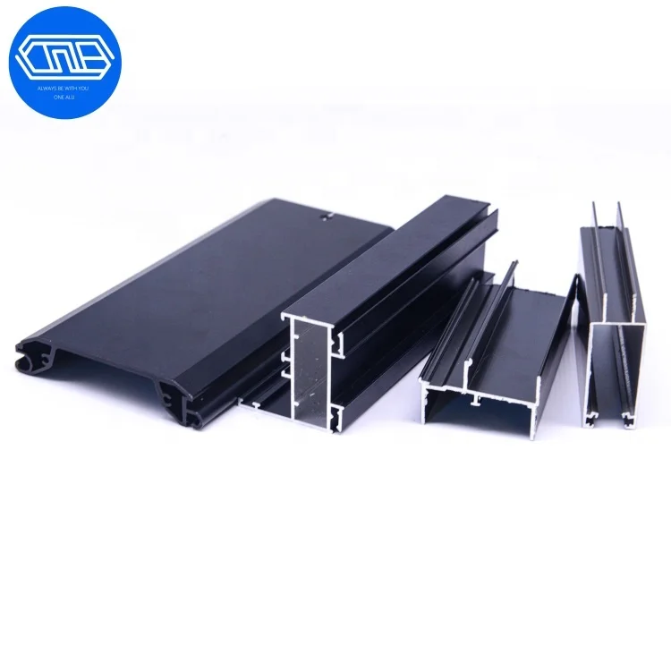 Customized Building Profile Sliding Windows Doors Frame Aluminum Extrusion Profile Cheap Prices for Panama Mauritius