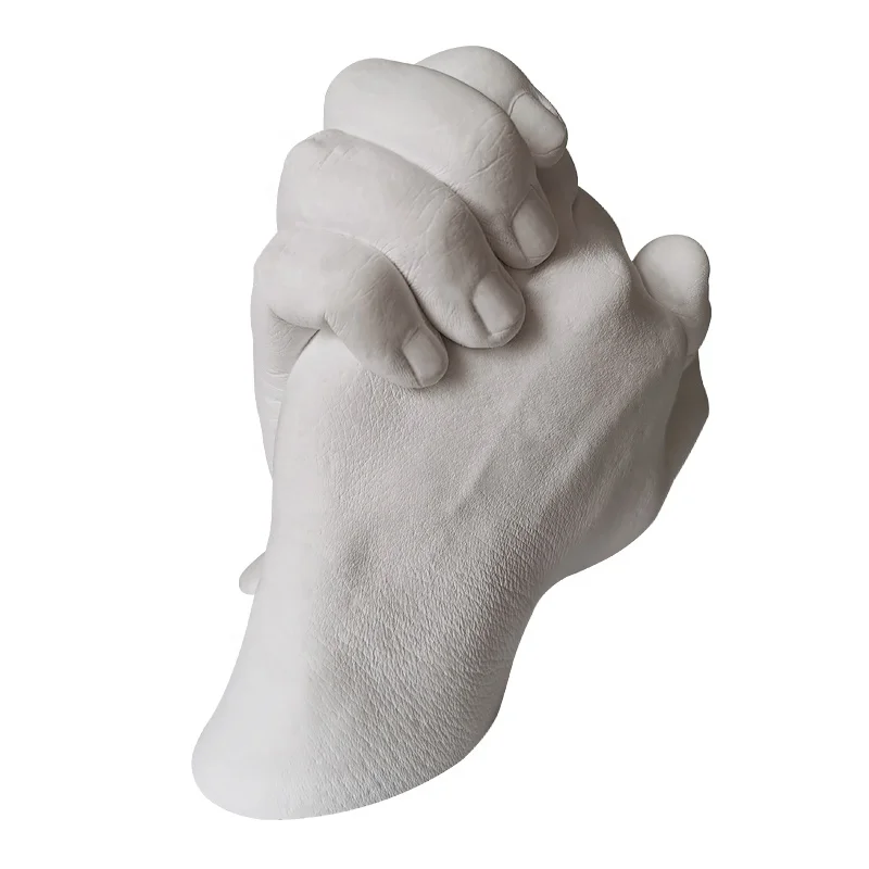 DIY Moulding Casting Kit Private Label 3D Hand Cast Kit Adult Couple Hand and Foot Souvenir Casting Kit