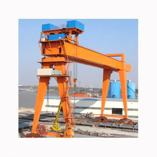 
Factory Use 10T Double Girders Gantry Crane Manufacturer With Remote Control 