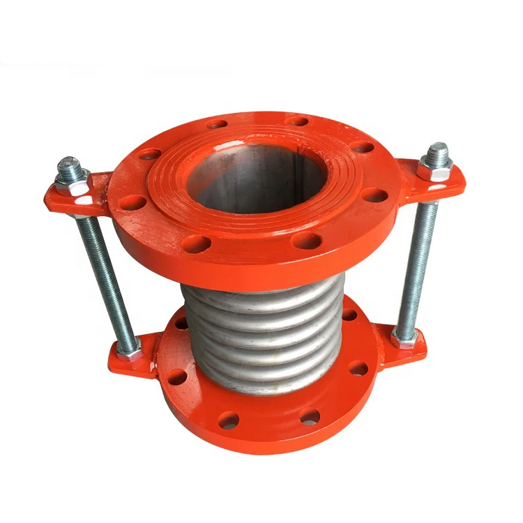 Corrugated Pipe Fitting Flange Type Compensator for Compensating Axial Displacement