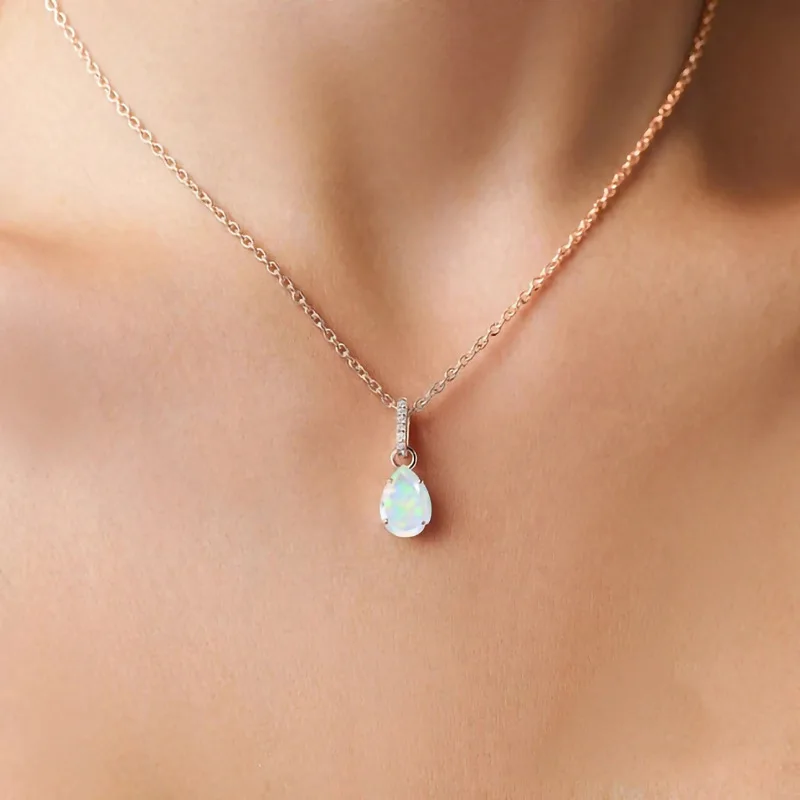 S925 Sterling silver Constellations necklace Moonstone jewelry Factory Welcome Customized