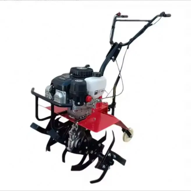 Cultivator small rotary tiller agricultural gasoline scarifier new multi-function weeder  for ploughing weeding tilling