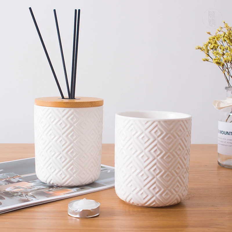 M&Scent Luxury Private Label Synthetic Fiber Sticks Essential Oil Reed Diffuser Set