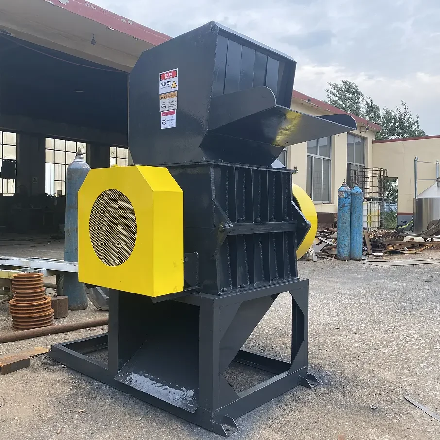 Automation High Quality Waste Plastic Crusher Machine PE PP PVC PET New Used Featuring Core Components Motor Bearing Gearbox