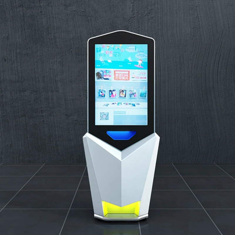 OEM Vending Portable Photo 46 inch screen Android WIFI network digital signage Mirror Photo Booth Kiosk