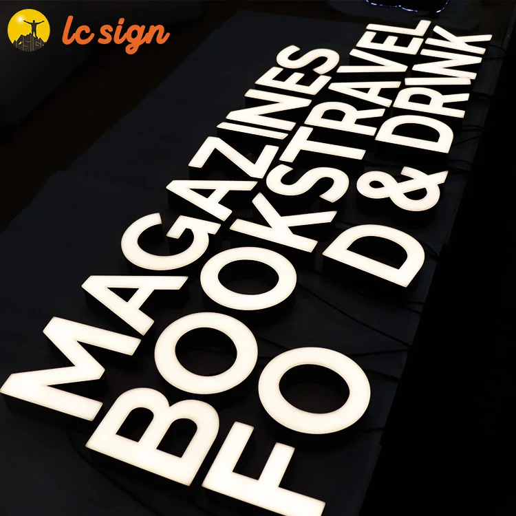 Outdoor Led Channel Letter Signs 3d Frontlit Letter Custom Led Sign For Outdoor Business Sign