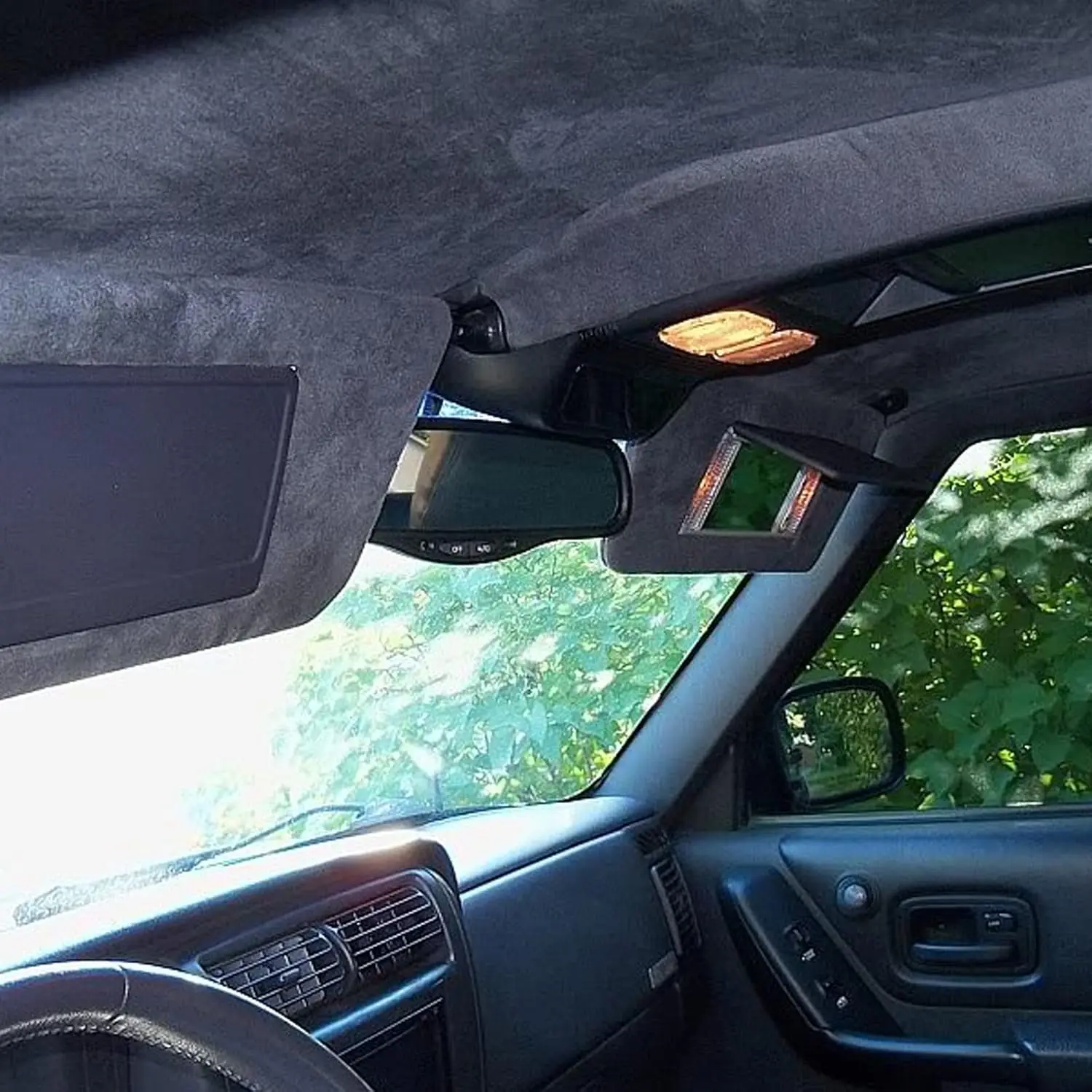 Dark Grey car interior film alcantara wrap alcantara sticker car wrapping color changing water sensitive sticker In Hot Sales