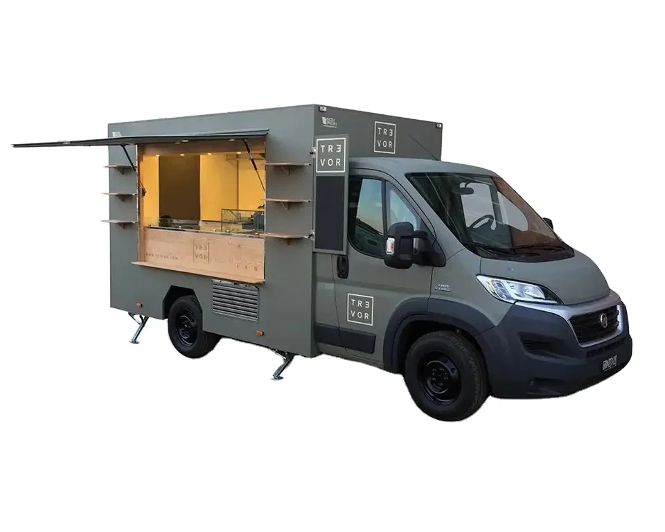 Top Factory Used mobile food trucks  commercial kitchen best quality manufacture