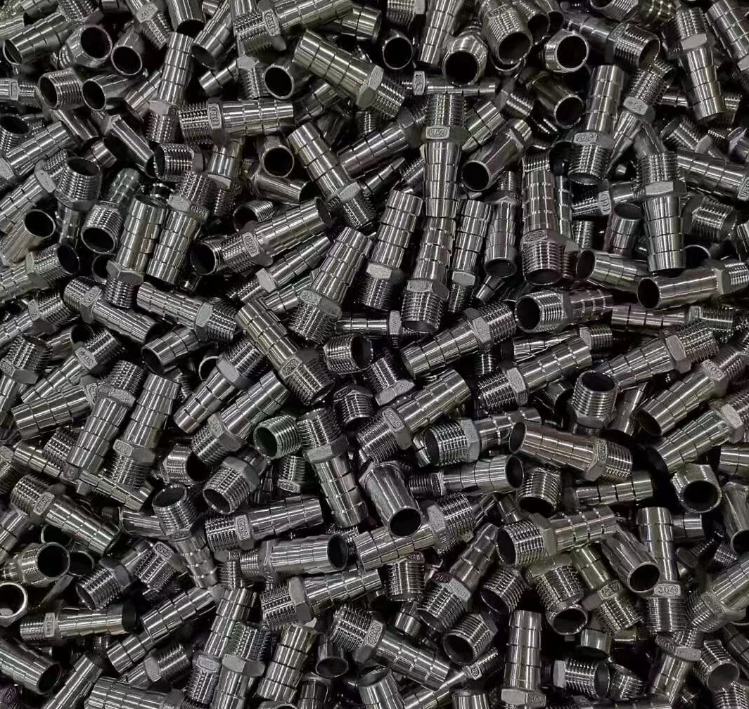 Stainless Steel Swivel Hose Fitting Hydraulic Connector Hose Nipple