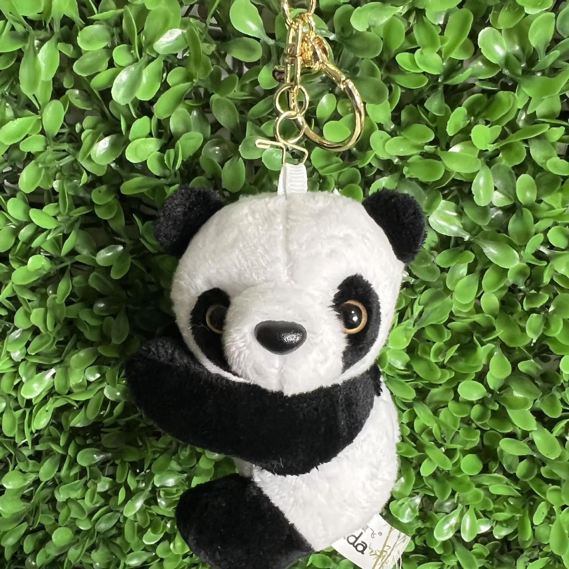 Authentic Chengdu Panda Base Tongfei Stuffed Keychain Huahua and Ye Cotton Travel Commemorative Bag Pendant Gift